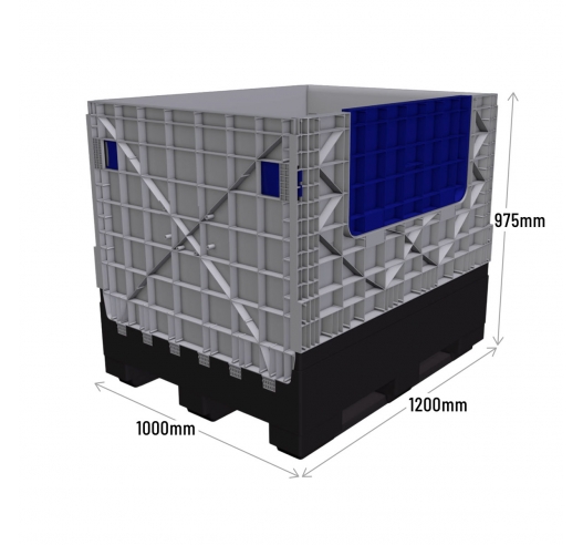 Collapsible Plastic Pallet Box