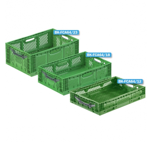 Clever Foldable Vented Euro Containers Group