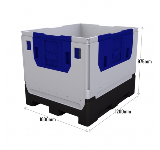 Collapsible Plastic Pallet Box