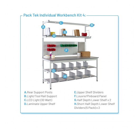 Pack Tek Workbench Accessories Pack Tek Workbench Accessories
