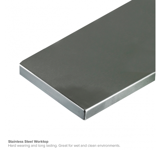 Stainless Steel Worktop Option