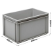 3-202-0 Grey Range Euro Container - 60 litres