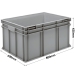 Ref: 3-219-0 Grey Range Euro Container 175 Litres (800 x 600 x 425mm)