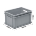 3-304-0 Grey Range Euro Container with Hand Holes 20 Litres