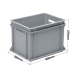 3-312-0 Grey Range Euro Container With Hand Holes - 25 litres
