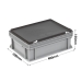 3-4313-53-CASE Grey Range Euro Container Case - 12 Litres