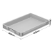 600 x 400 x 70mm Euro Stacking Container with Hand Grips