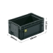 Ref: BK-R-ESD-KLT3214 KLT (VDA)* Electro Conductive Containers