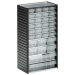 550C-3 Small Clear Drawer Cabinet with 32 Drawers