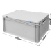 Prime Economy Euro Container Cases (600 x 400 x 285mm) with Hand Holes