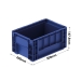 R-KLT (VDA) Small Load Carrier Container 300 x 200 x 147.5mm