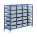 CT226P Small Parts Storage Tray Rack With 24 Euro Containers