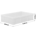 Deep Confectionery Trays in White - M311B