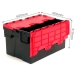 Black and Red Tote Boxes with 52 Litre Capacity