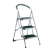 Step Ladder with 3 Treads and Support Handle