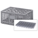 Euro Container Dividers - Base seated for 600mm x 400mm Containers