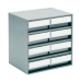 Storage Bin Cabinet - 8 Bins