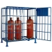 Static Cylinder Storage Cage