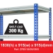 Z Rivet Racking Shelving Bay (1830h x 915w x 915d mm) with 5 Shelves