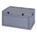 56 Litre Plastic Container with Lid (Euro/Stacking) ED64-27
