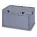 66 Litre Plastic Container with Lid (Euro/Stacking) ED64-32