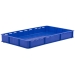 Blue Stacking Confectionery Trays Slotted sides and vented base