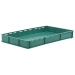 Green Stacking Confectionery Trays Slotted sides and vented base