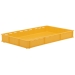 Yellow Vented Stacking Confectionery Tray