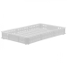 White Stacking Confectionery Tray Ventilated Sides And Base