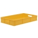 Yellow Stacking Confectionery Tray Solid Sides And Base