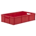 Red Stacking Confectionery Tray Solid sides and base