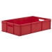 Red Stacking Confectionery Tray Solid Sides And Base