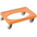 Orange Euro Container Dolly