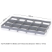 Base seated dividers for 600 x 400mm containers - 15 Holes