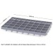 Base seated dividers for 600 x 400mm containers - 40 Holes