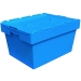 Large Storage Boxes with Hinged Lids