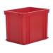 Red Euro Containers That Stack Securely