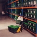 Heavy duty warehouse storage crates