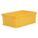 Yellow Plastic Stackable Euro Containers