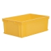 Yellow Plastic Stackable Euro Containers