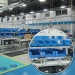 Linbins and XL Euro Containers with Open Fronts in Factory Warehouse Setting