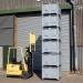 Pallet Boxes in Strong Plastic Stacked 6 High