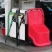 Absorbant Dispensing Trolley in Red, Green and Yellow