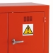Chemical Red Storage Cabinet