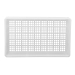White Stacking Confectionery Trays 30 Litre Mesh Sides And Base