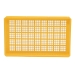 Yellow Stacking Confectionery Trays 30 Litre Mesh Sides And Base