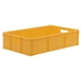 Yellow Stacking Confectionery Tray Solid Sides And Base