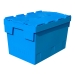 70 litre large attached lid container