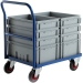 CT81 Euro Container Trolley With Euro Containers