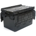 Black Tote Boxes - 80 Litre